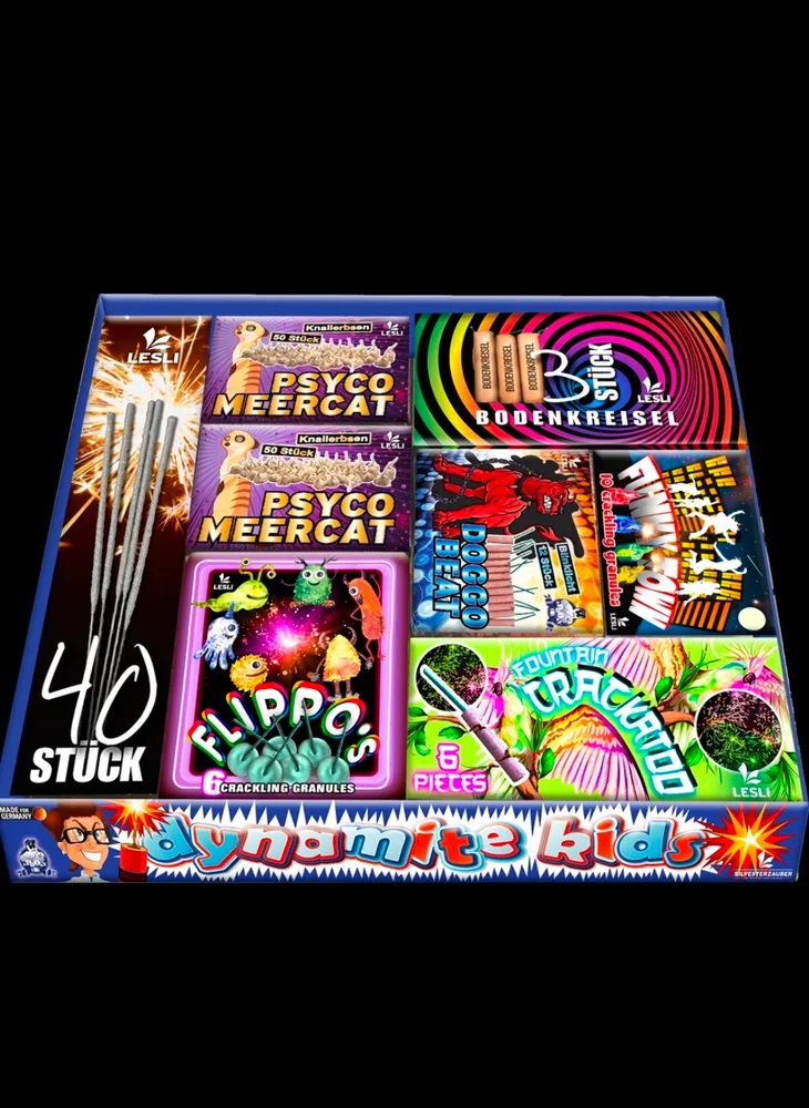 Lesli DYNAMITE KIDS – Jugendfeuerwerk F1