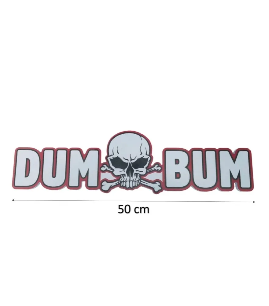 Klasek 3D Logo DumBum – Fanartikel