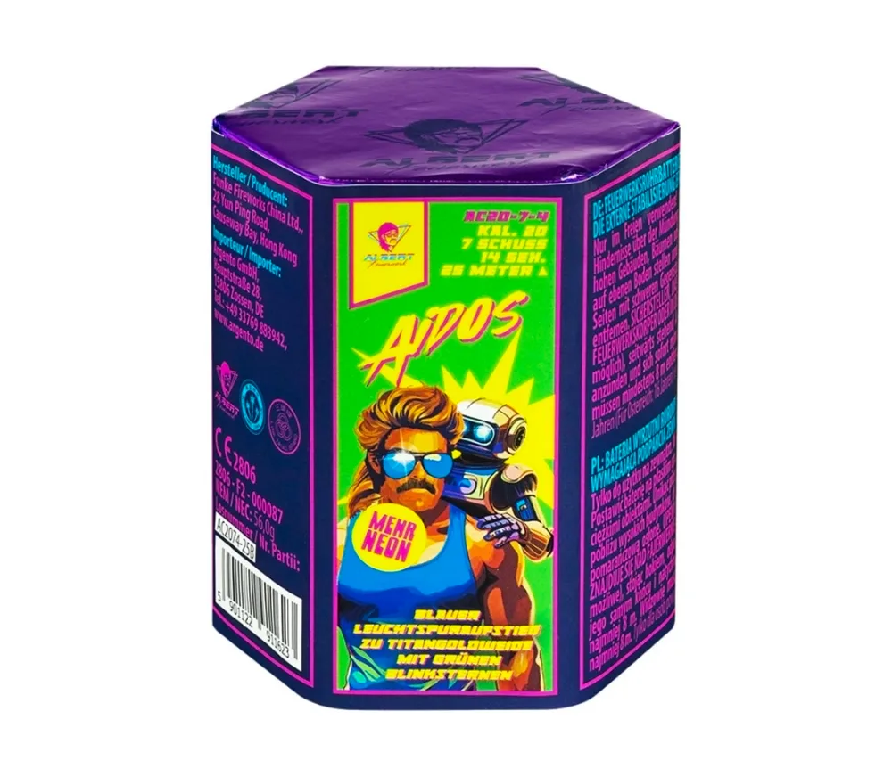 Albert Aidos – Feuerwerksbatterie, 7 Schuss